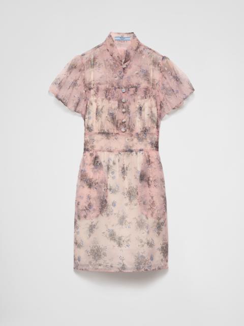 Prada Nylonette mini-dress