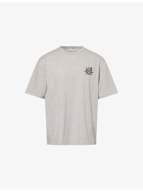 Loewe LOEWE x Louis Wain Anagram Loose-Fit Cotton-Jersey T-Shirt