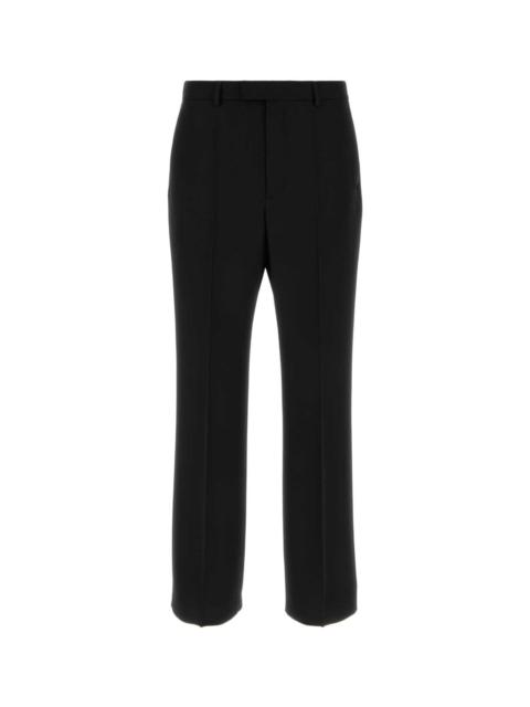 Black Wool Pant