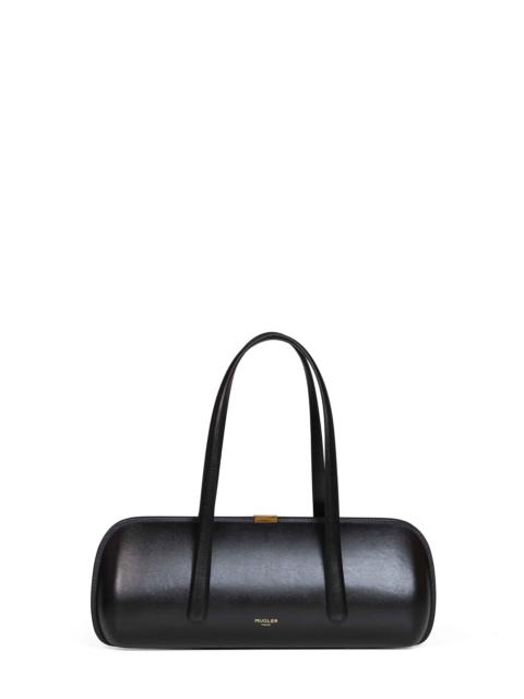 MUGLER Black Black Aurora handbag