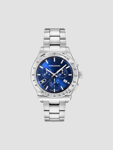 FERRAGAMO Men's 1927 Chrono Stainless Steel Bracelet Watch/42MM - Stainless Steel