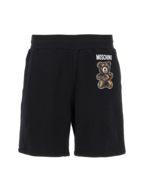 Moschino teddy-logo-print bermuda shorts