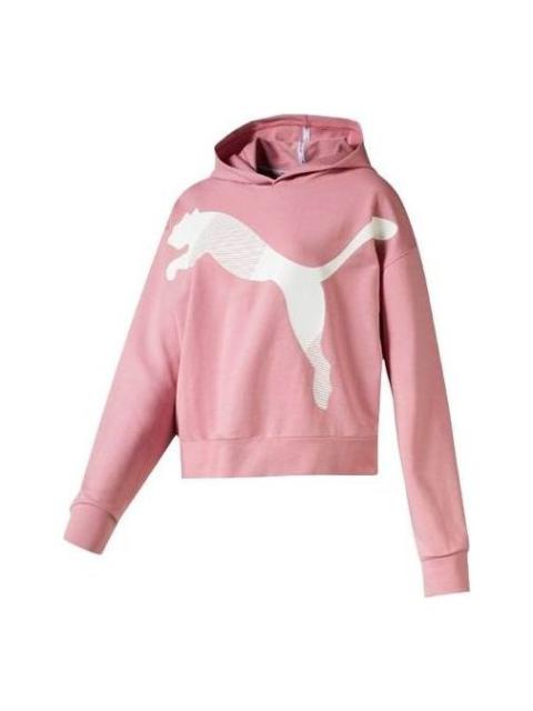 (WMNS) PUMA Athletic Hoodie 'Pink' 581034-14