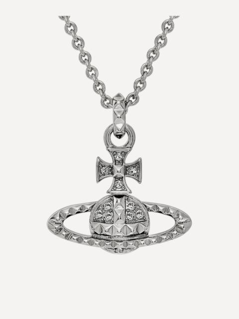Vivienne Westwood Silver-Tone Mayfair Bas Relief Pendant Necklace