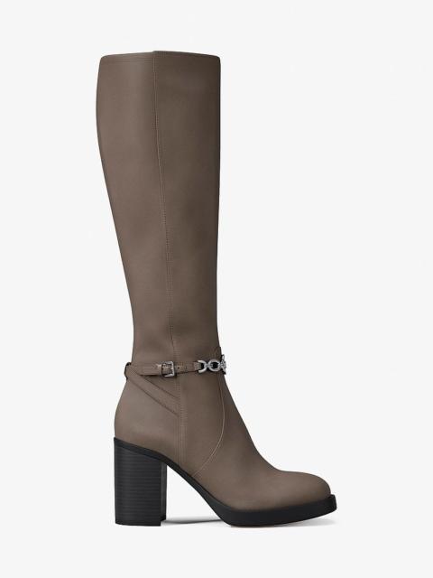 MICHAEL KORS Kacey Polyester Microsuede Boot