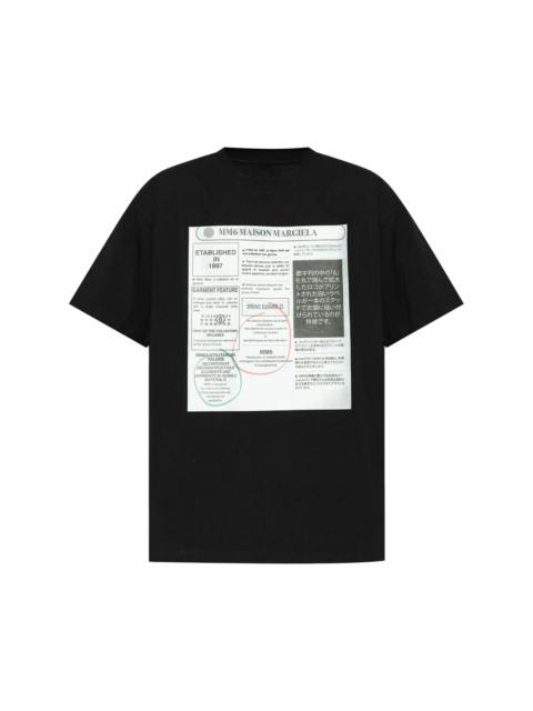 MM6 Maison Margiela graphic-print T-shirt