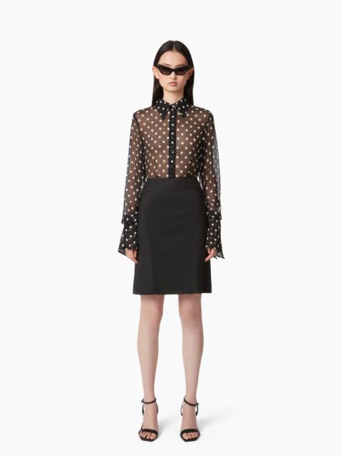 NINA RICCI SHIRT WITH BELL CUFFS
