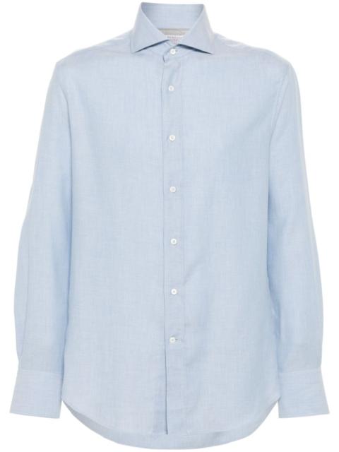 Brunello Cucinelli twill shirt