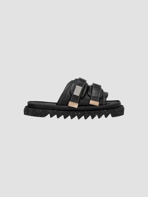 Marsèll Women's Marsèll x Suicoke Moto Leather Slides - Nero