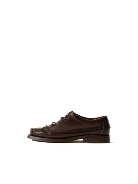 HEREU Priego lace-up squared loafers