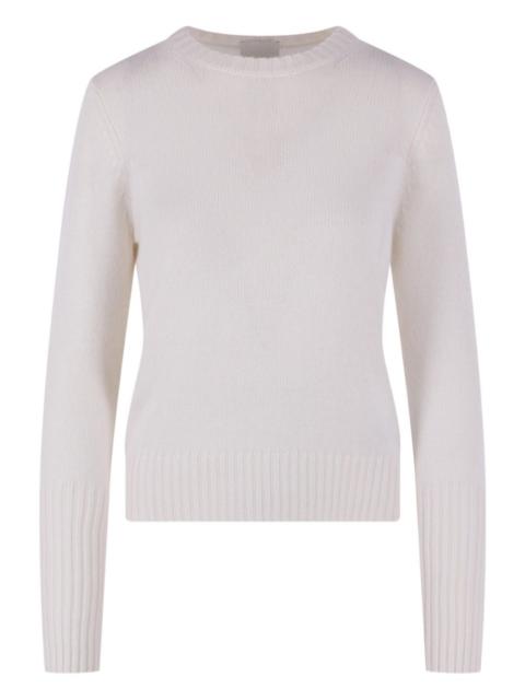 Allude ribbed cashmere knit sweater
