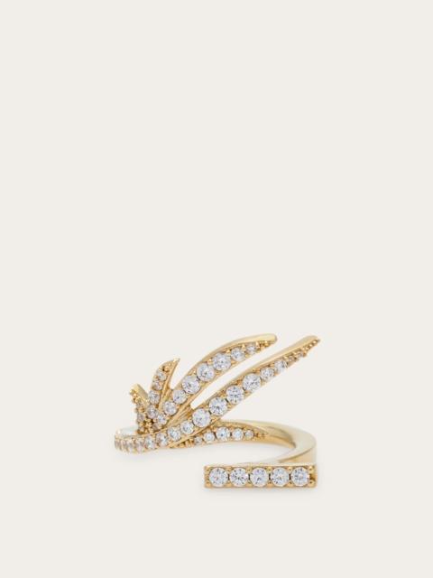FERRAGAMO Crystal ring (54mm)
