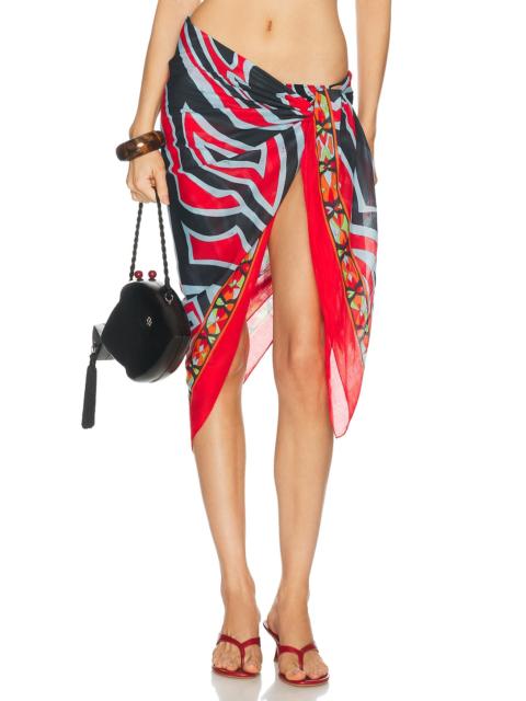PUCCI Cotton Pareo