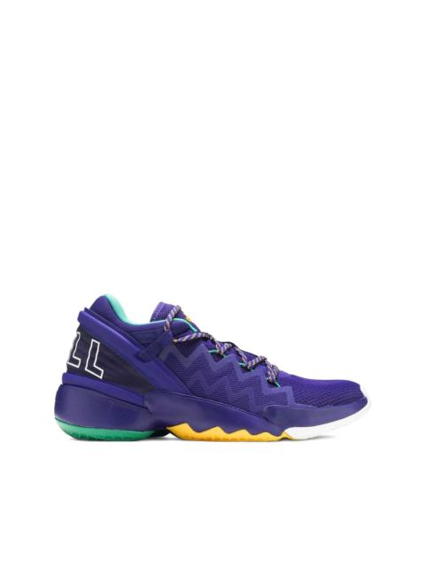 adidas D.O.N. Issue 2 "Throwback Utah Jazz - Team Collegiate Purple/Team Collegiate Gold" sneakers