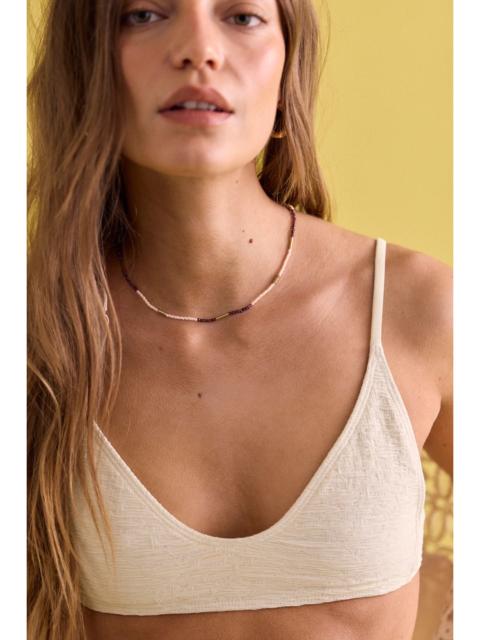 FREE PEOPLE Muse Semi-Precious Short Beaded Necklace
