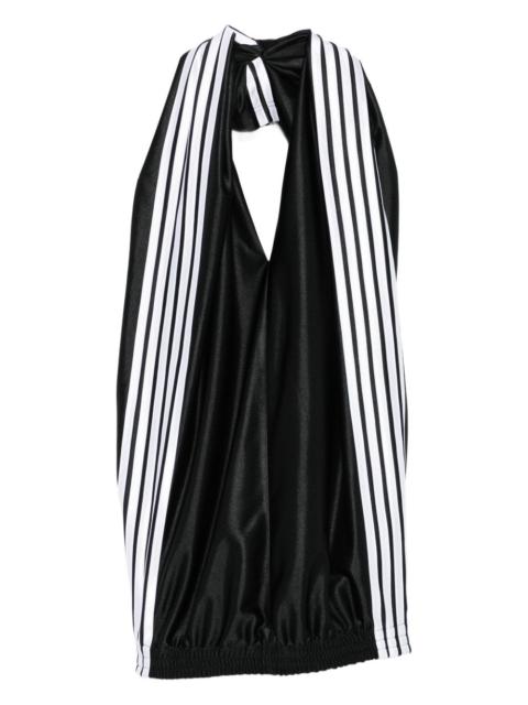 BALENCIAGA side-stripe mini dress