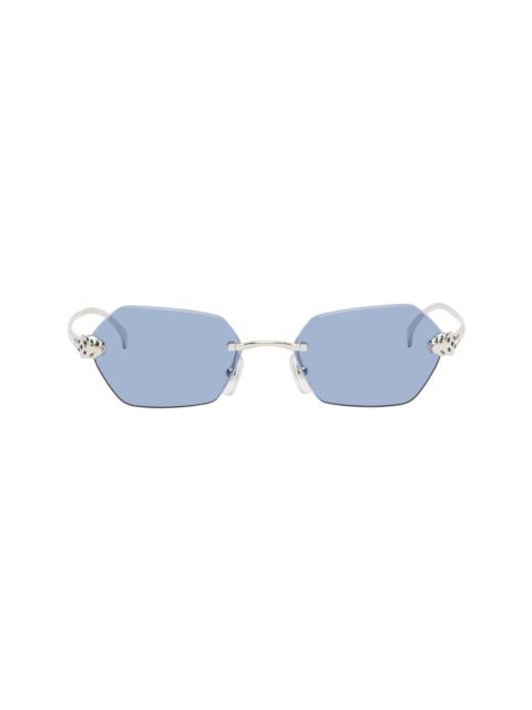 Cartier Silver Exception Sunglasses