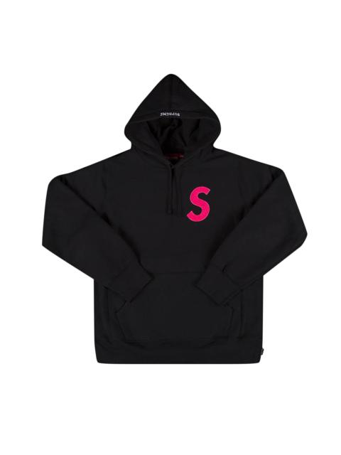 Supreme Supreme S Logo Hooded Sweatshirt 'Black' | REVERSIBLE