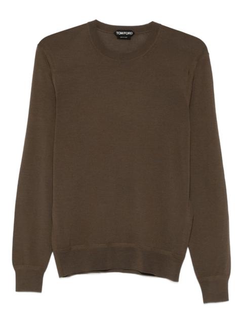 TOM FORD wool crew-neck top