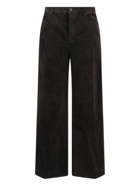 FRAME corduroy-effect trousers