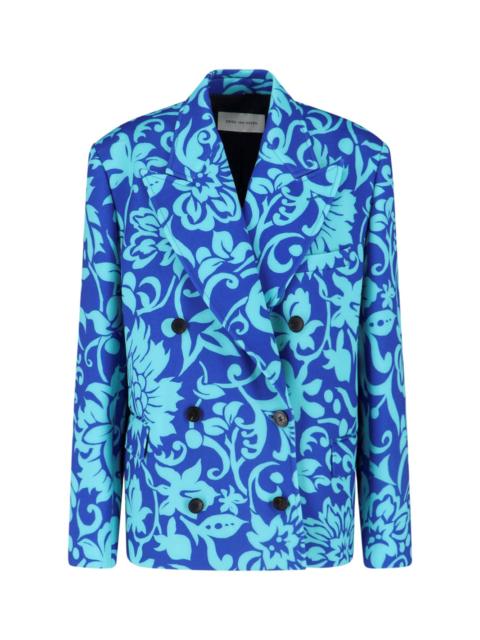 Dries Van Noten DOUBLE-BREASTED BLAZER