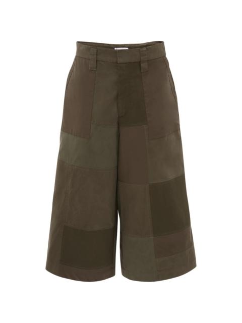 JW Anderson panelled cropped trousers
