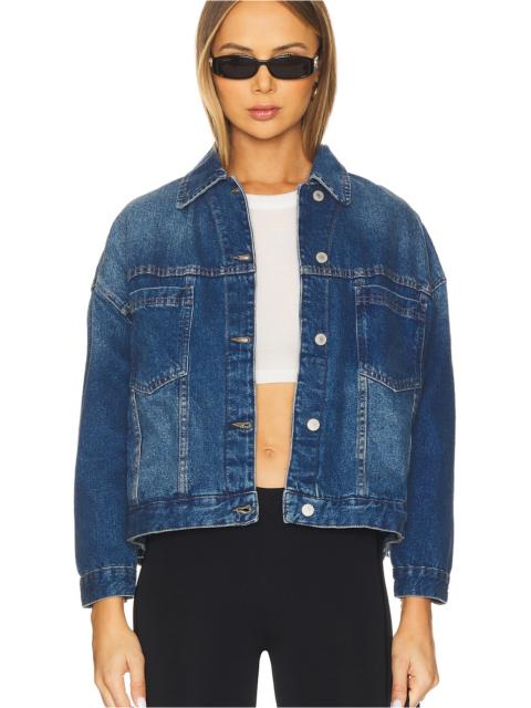 FREE PEOPLE x We The Free Opal Swing Denim Jacket