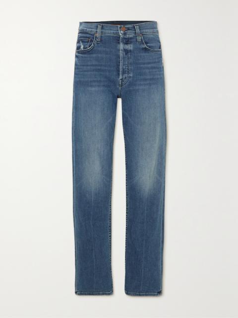 MOTHER + Net Sustain The Tomcat Hover High-rise Straight Leg Jeans