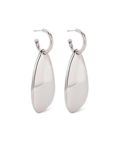 Isabel Marant silver teardrop earrings