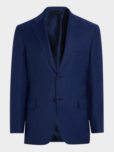 Brioni Men's Tonal Check Sport Coat