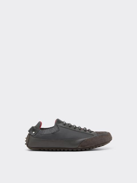 Ferrari Leather and Suede Driver Trainers
