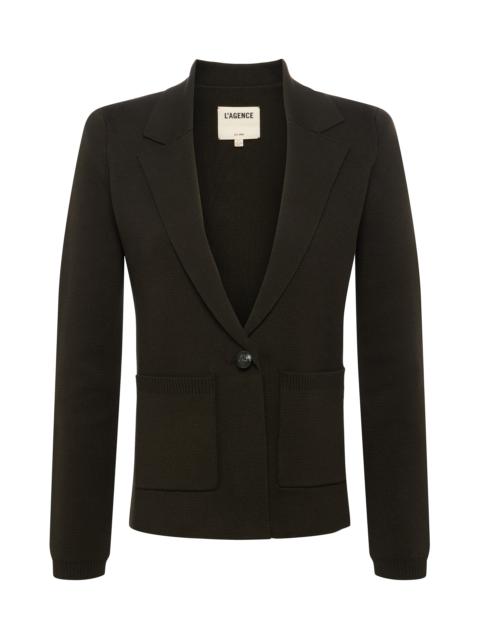 L'AGENCE Lacey Knit Blazer