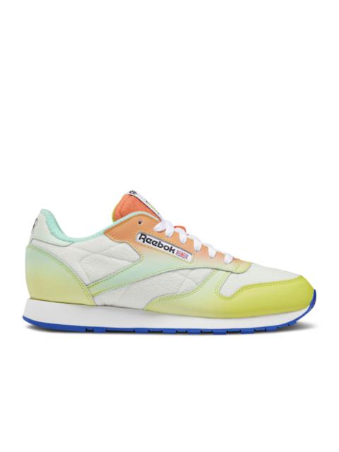 Reebok DANIEL MOON X CLASSIC LEATHER 'ACID YELLOW BRIGHT COBALT'