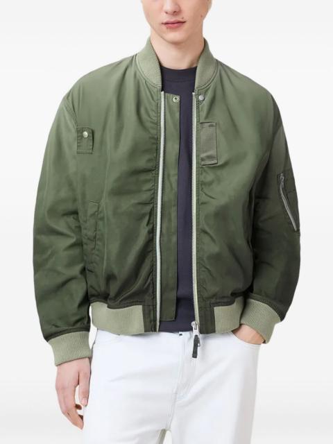 ALLSAINTS Cascade zip-fastening ribbed-cuff bomber jacket