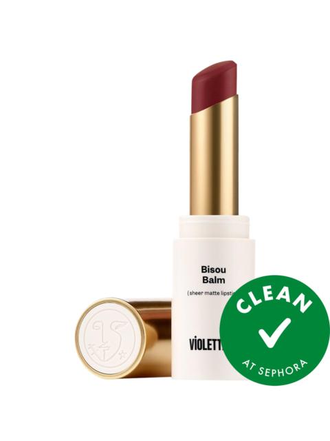 VIOLETTE_FR BISOU BALM Sheer Matte Lipstick