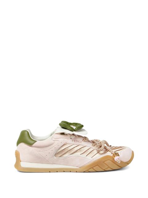 FENDI Fendi Wave Pulse Lace-up Sneakers