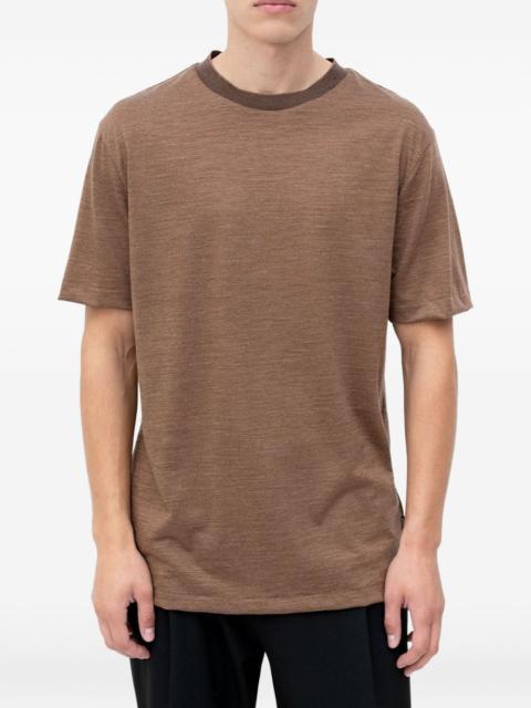 crew-neck cotton T-shirt