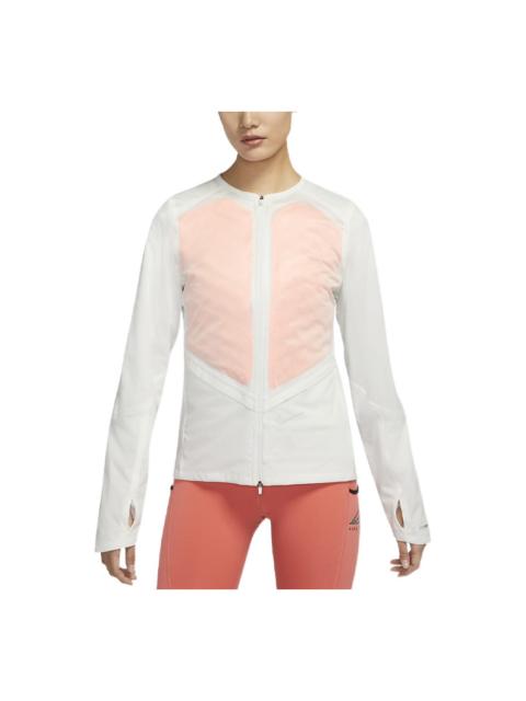 Nike (WMNS) Nike Windproof Stay Warm Sports Thin Down Sail White / Orange Jacket DD6420-133