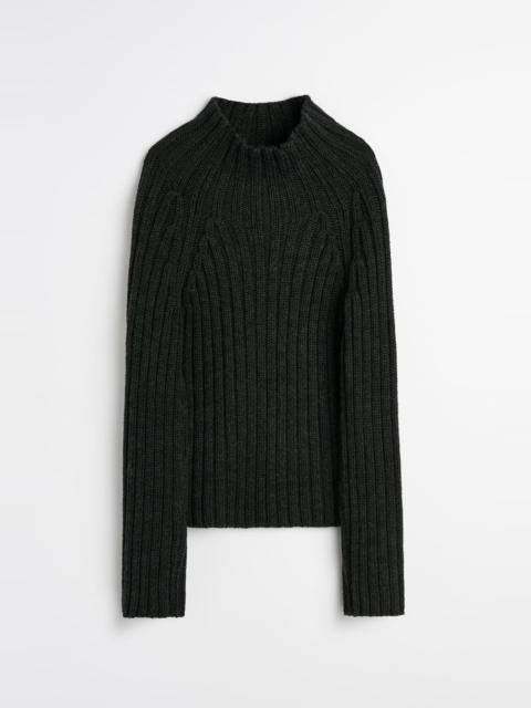 Our Legacy Block Funnel Charcoal Dry Merino Wool