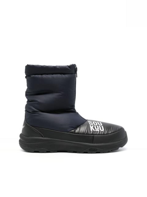 The North Face x Undercover logo-print padded boots