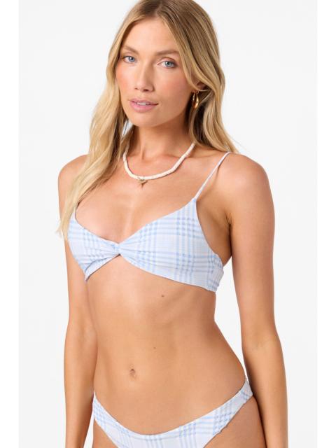 O'Neill Catamaran Plaid Malibu Bralette Top