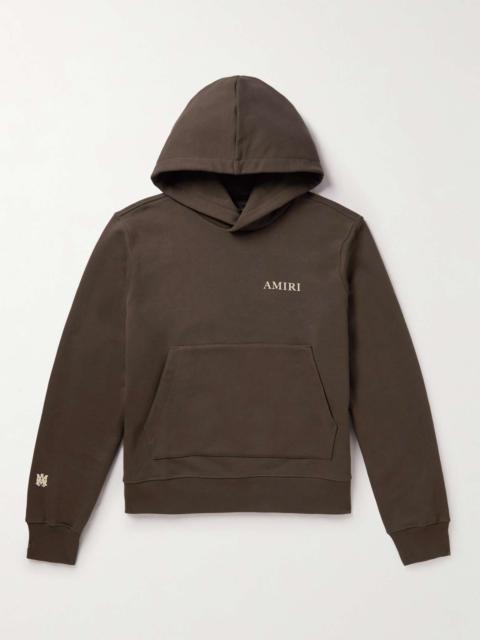 AMIRI Printed Cotton-Jersey Hoodie