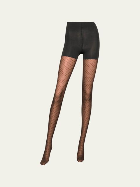 Wolford Geometric Dots Control-Top Tights