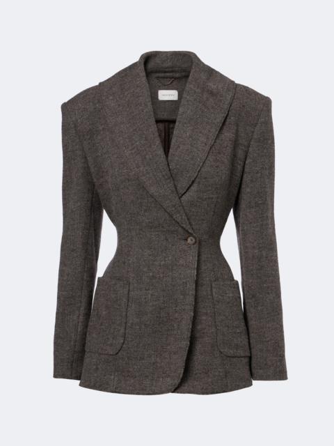 MAGDA BUTRYM Double-breasted wool and cashmere-blend blazer