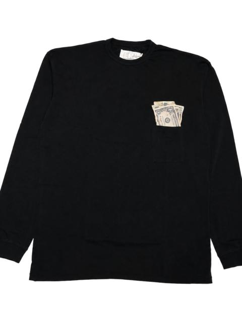 ERL Money Long-Sleeve Tee "Black" ERL13T006 BLACK