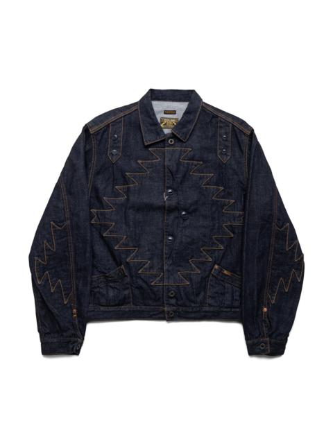 Kapital 12oz Denim Santo Domingo Thunderbird JKT - Indigo