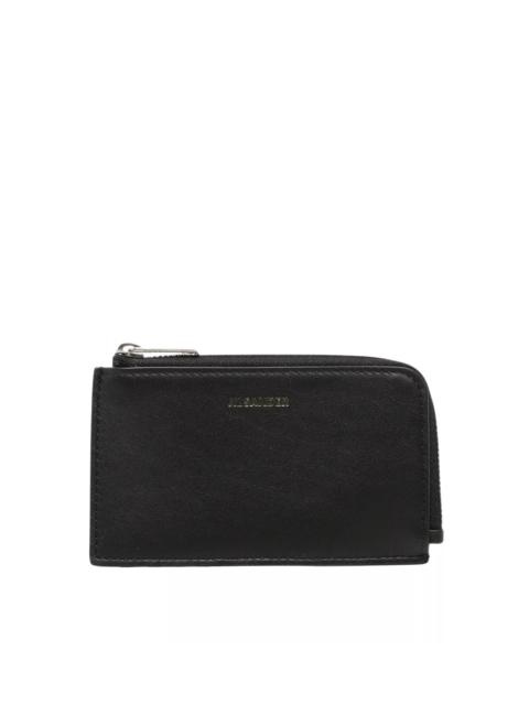 Jil Sander Card Holder with Logo Print