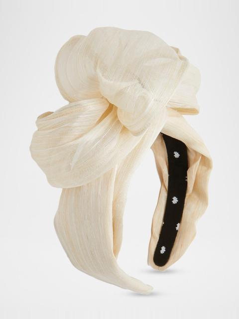 LELE SADOUGHI Zaha Silk Headband