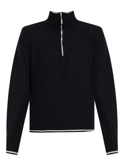 Maison Margiela high-neck front-zip sweater