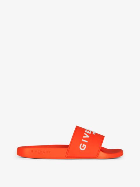 Givenchy SLIDE SANDALS IN RUBBER